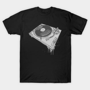 Turntable classic dj T-Shirt